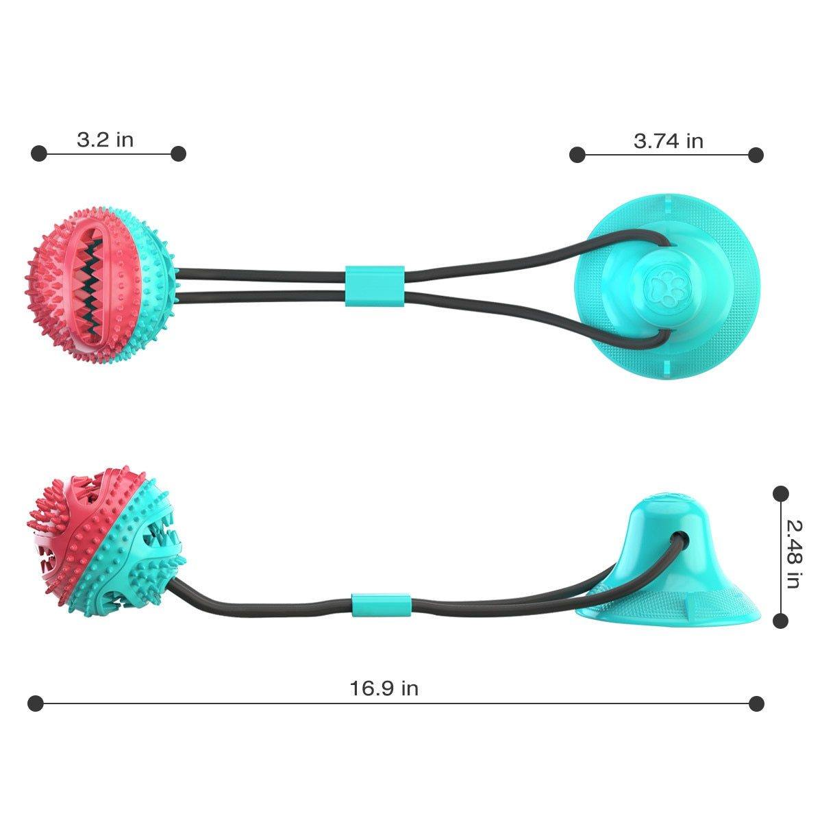 Suction Cup Dog Toy