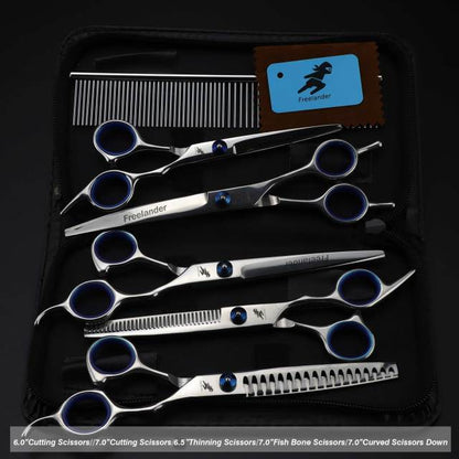 Pet Grooming Scissors Set