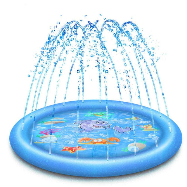 Pet Sprinkler Inflatable Water Spray Pad Mat